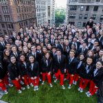 NYO-USA group photo on the Weill Terrace on Thursday, July 14, 2016.