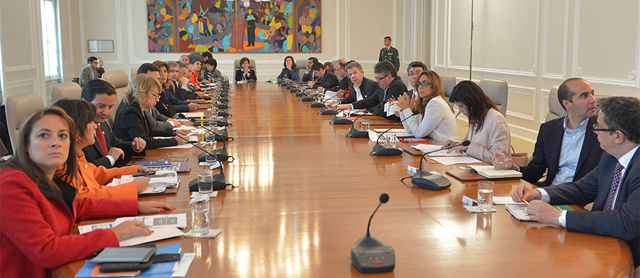 El Jefe del Estado encabeza sesión del Consejo Nacional de Política y Económica y Social.-Foto: Juan David Tena - SIG