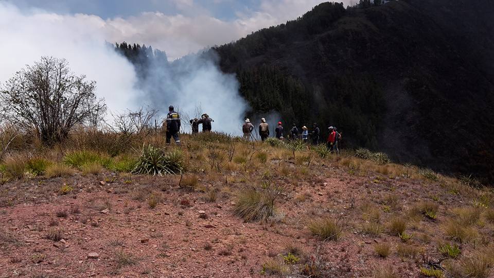 incendio forestal en Nobsa, Boyacá12