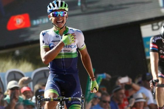Esteban Chaves ganó la tercera etapa del Tour de Abu Dhab