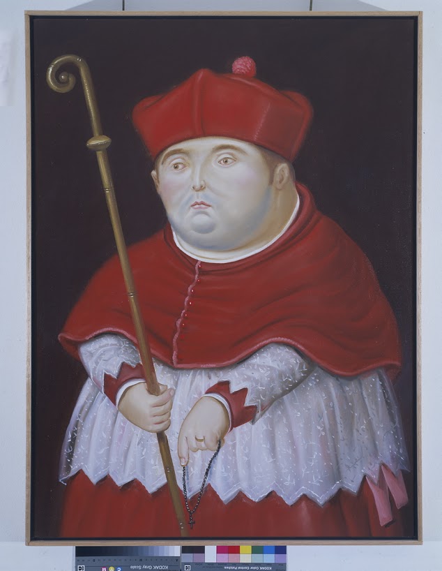 Cardinal 1998 oleo sobre tela