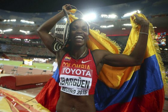Caterine Ibargüen nominada al atleta del año de la IAAF