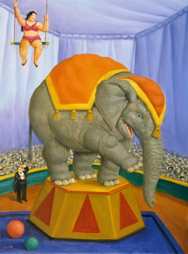 Elephant 2007 oleo sobre tela