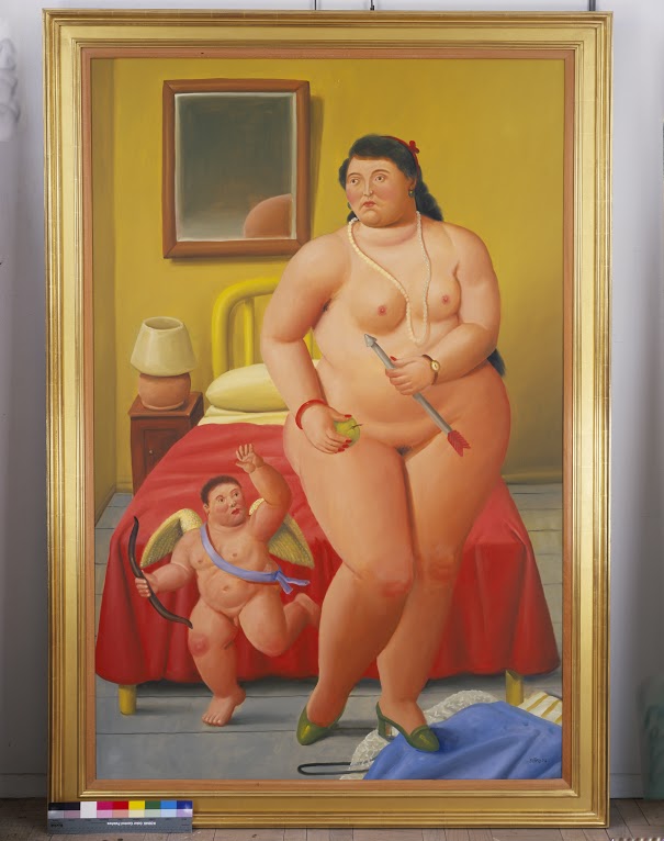 Venus and Cupid 2006 oleo sobre tela