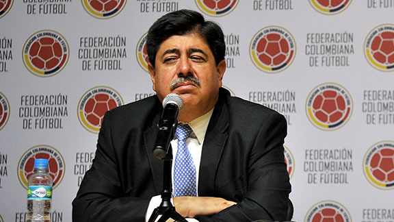 Bedoya había sido reelegido para un tercer periodo al frente de la Federación Colombiana de Fútbol