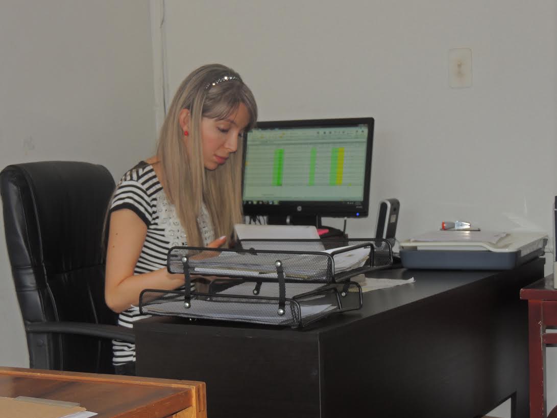 Laura Figueroa tecnica de educacion en el Muncipo