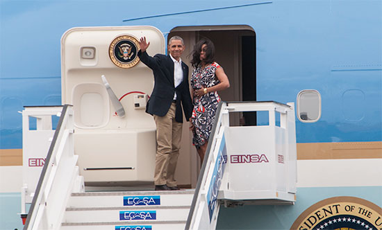 Barack Obama dice adiós a Cuba