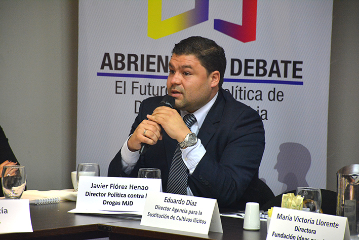 Director de Drogas del Ministerio de Justicia, Javier Flórez Henao