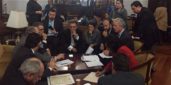 El expresidente y senador Álvaro Uribe aseguró este miércoles que la reforma de la ley de ord