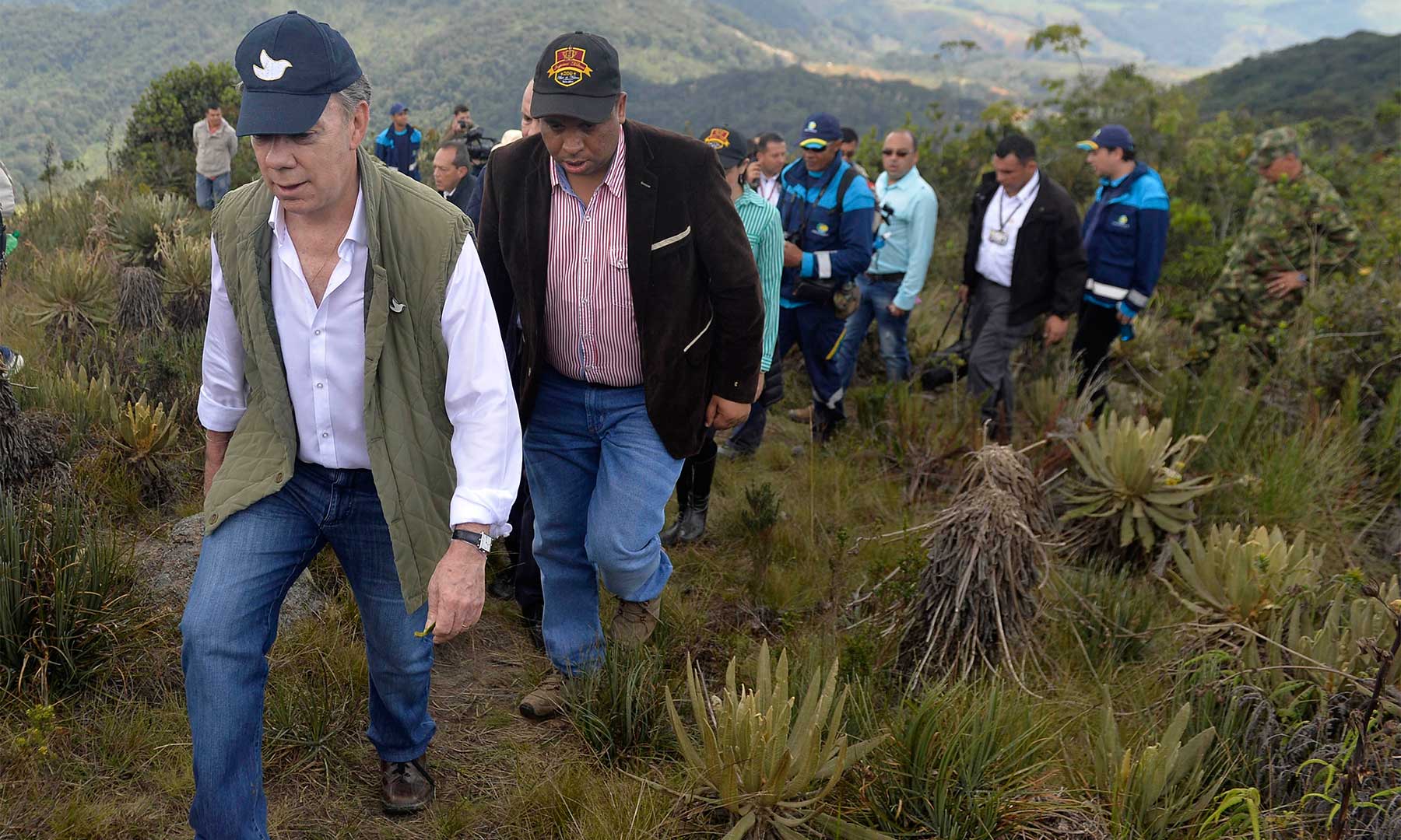 Las fuentes hídricas que abastecen a más de tres millones de colombianos se protegerán con la declaratoria de delimitación de ocho páramos, firmada durante la visita del Presidente Santos al páramo de Santa Inés, en Antioquia.