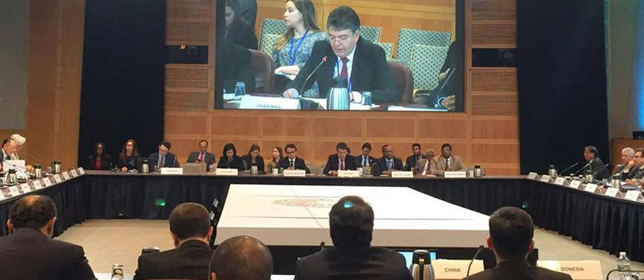 Al presidir las reuniones de primavera del FMI y del Banco Mundial, el Ministro Mauricio Cárdenas