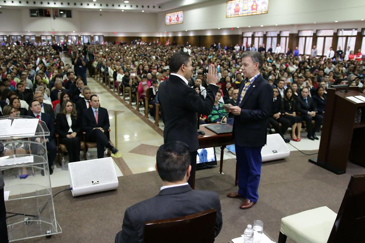 Ciudadania colombiana al pastor Agnaldo Silva de Lima