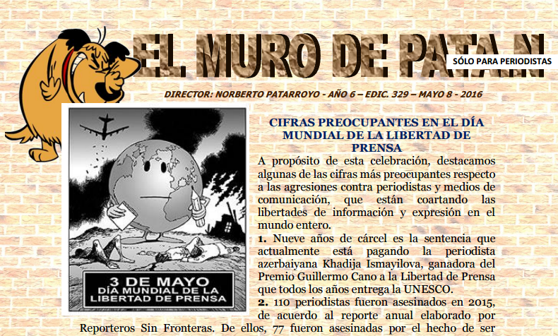 EDICIÓN 329 EL MURO DE PATA.N