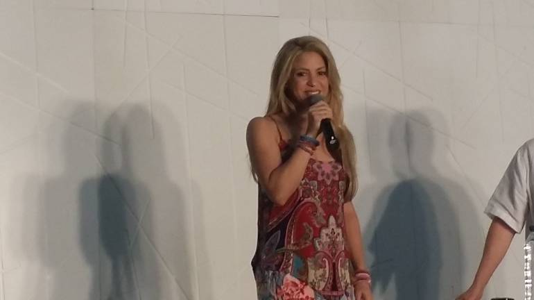 Shakira habla de la Paz