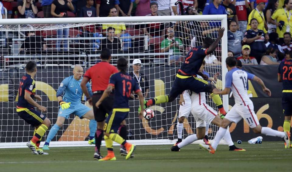 Colombia derroto 0-1 a USA
