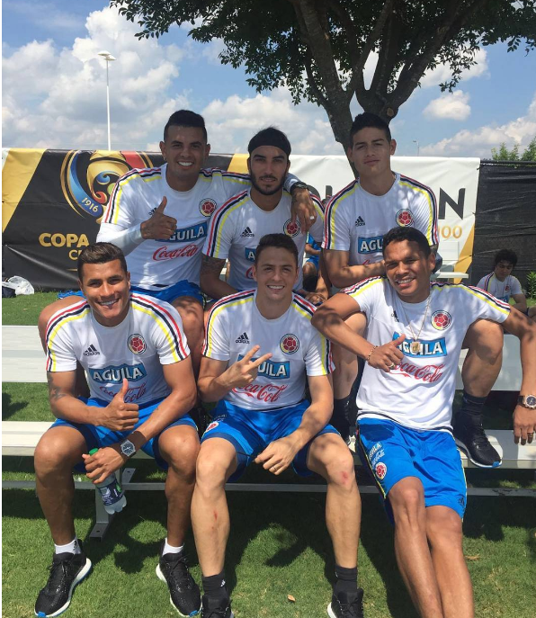 Colombia se Alista para Costarrica