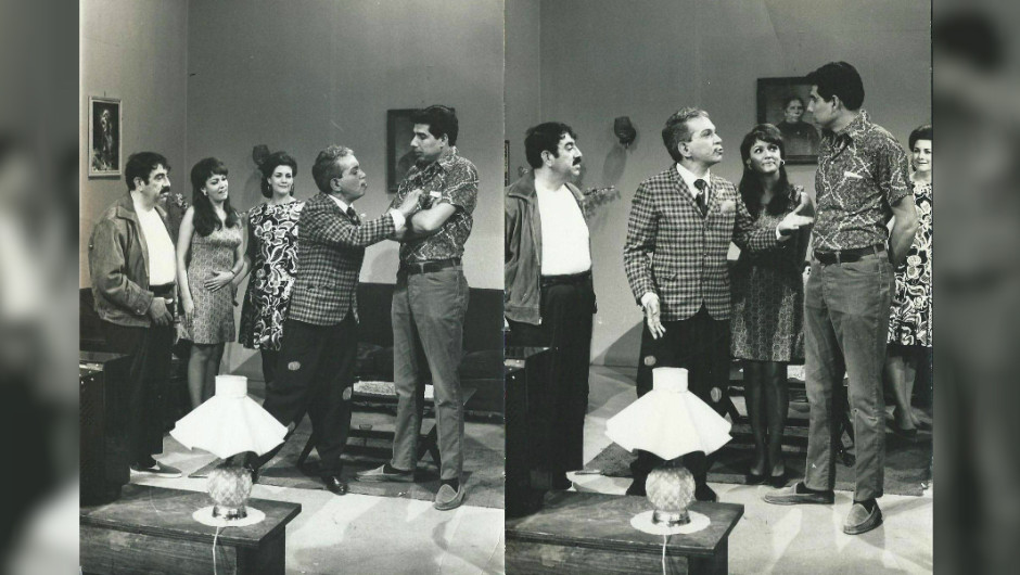 JIrafales y Cantinflas