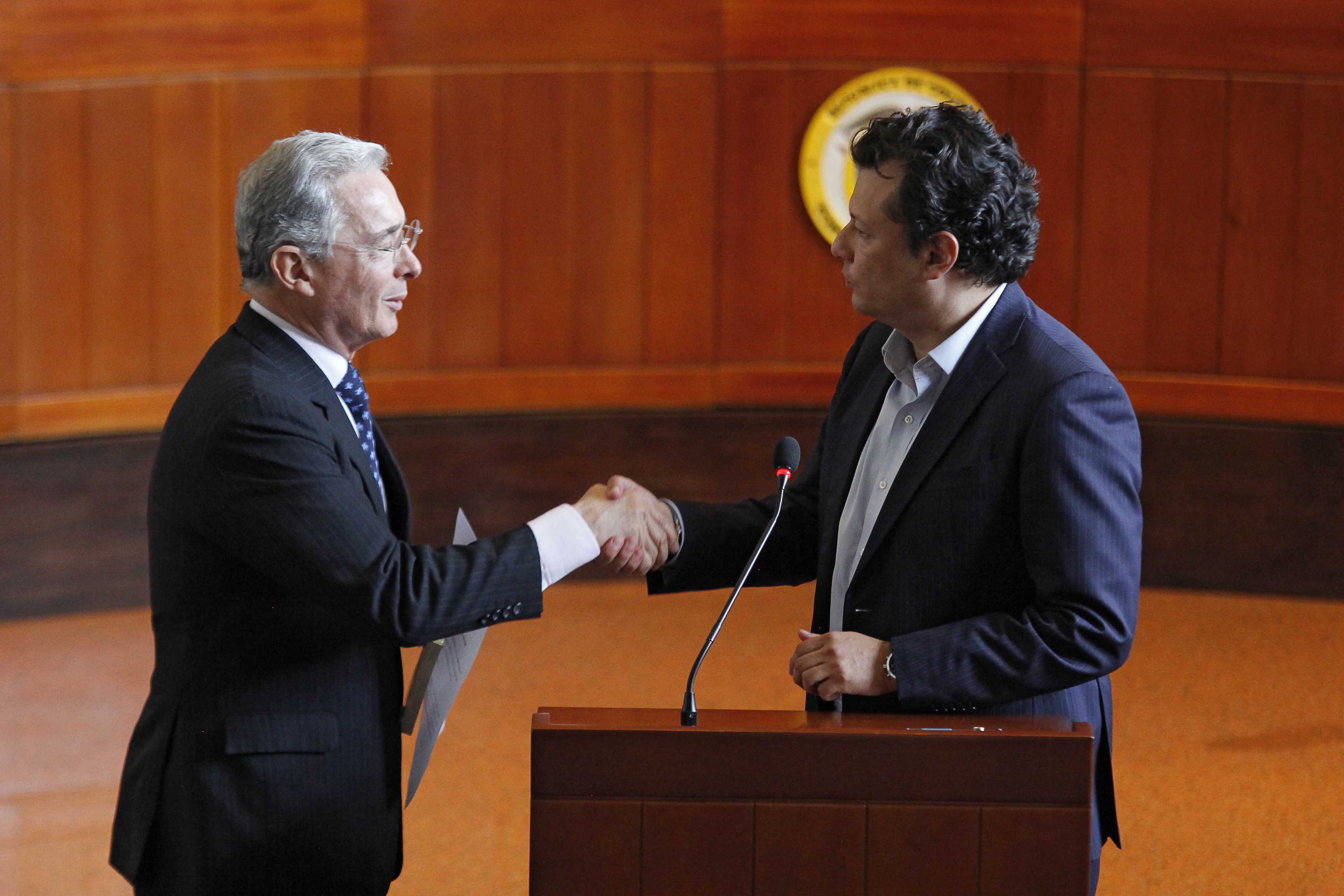 Reconciliación de Álvaro Uribe y Hollman Morris