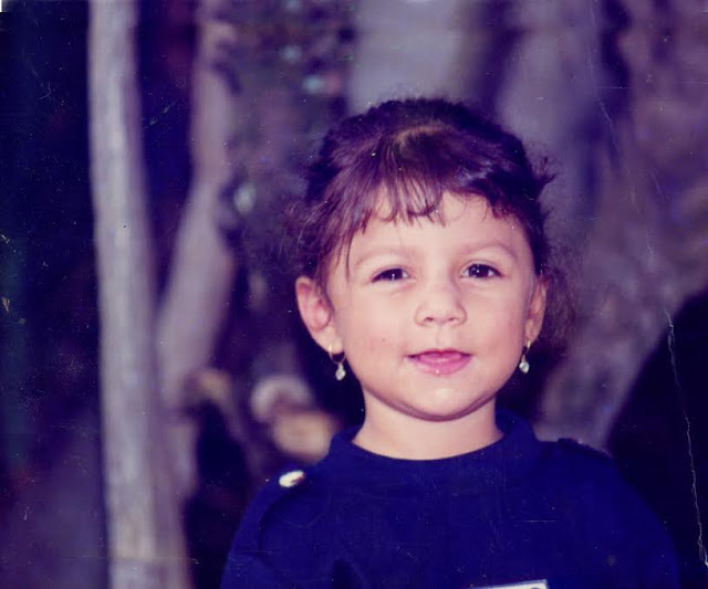 La pequeña María Carolina, hija de Rodrigo Silva, fallecida a los cinco años en un absurdo accidente casero. Foto: Archivo particular
