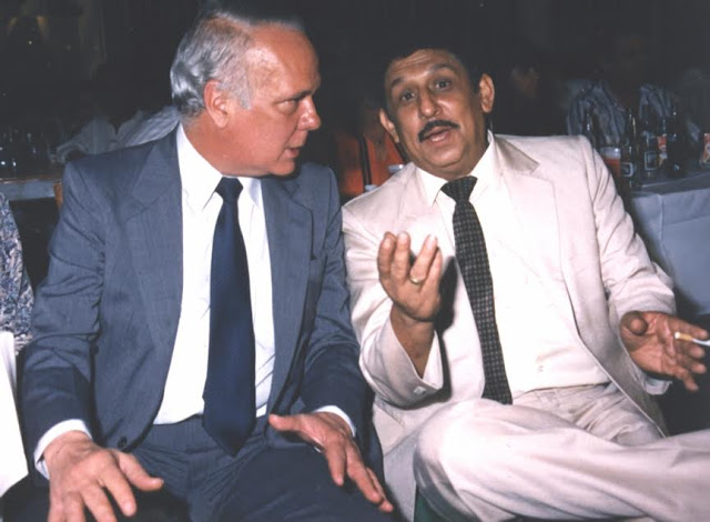 De tú a tú con Jaime Llano González, en los años dorados de la música colombiana. Foto: Archivo particular