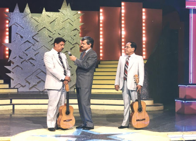 Infaltables en 'Embajadores de la música colombiana', con Jorge Barón. Foto: Archivo particular