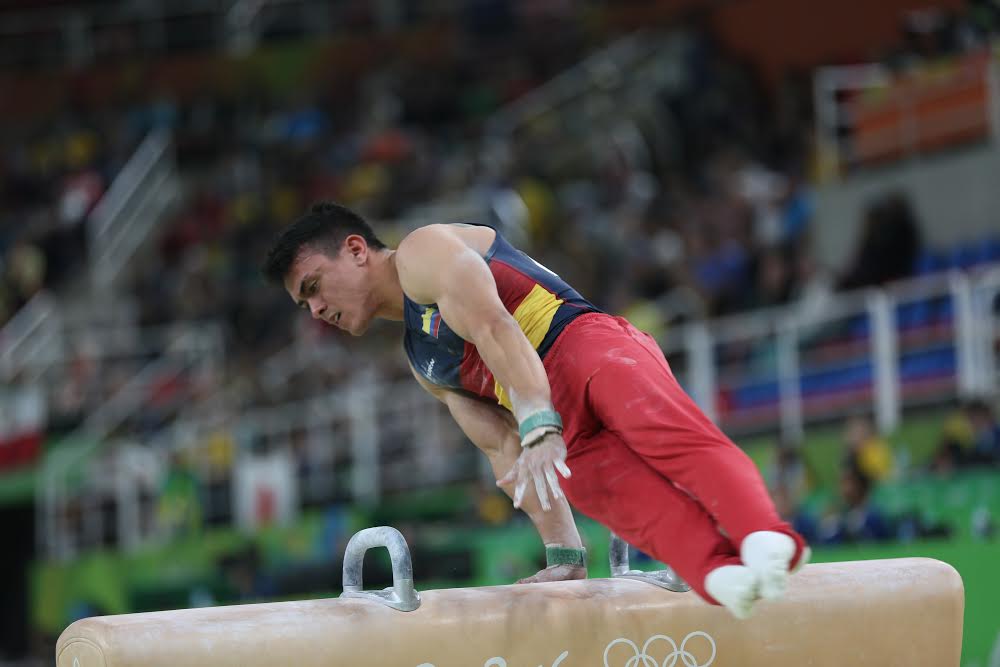 Jossimar Calvo participó en la modalidad de ‘All Around’ y con un puntaje global de 88.915, se ubicó en la décima casilla, en su primera presentación olímpica.