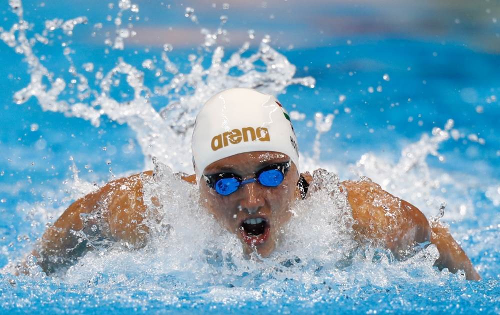 La Katinka Hosszu de Hungría camino al oro con récord en los 400 metros combinados