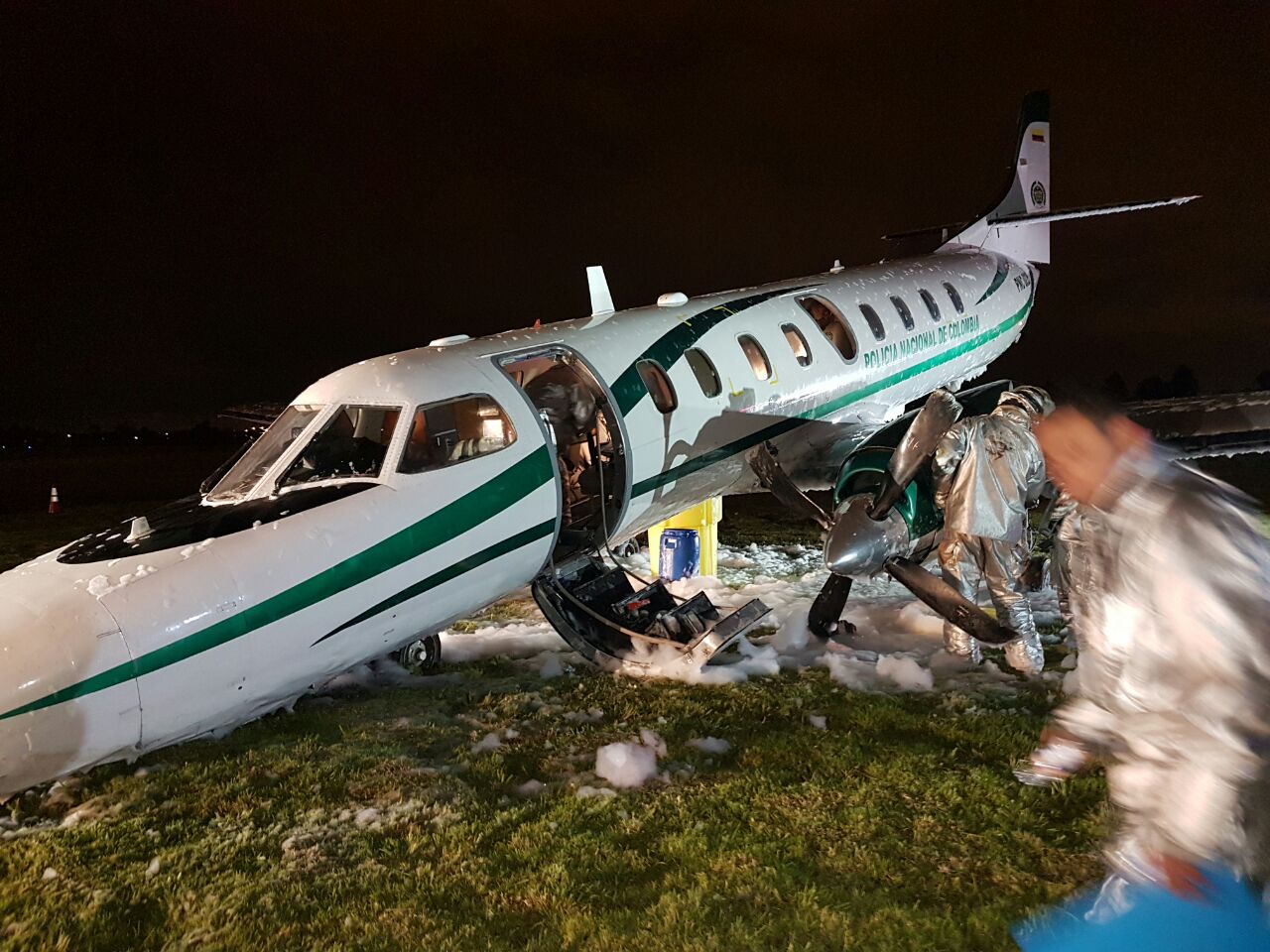 avion-donde-viajaba-mininterior-tuvo-un-incidente-al-aterrizar-en-catam