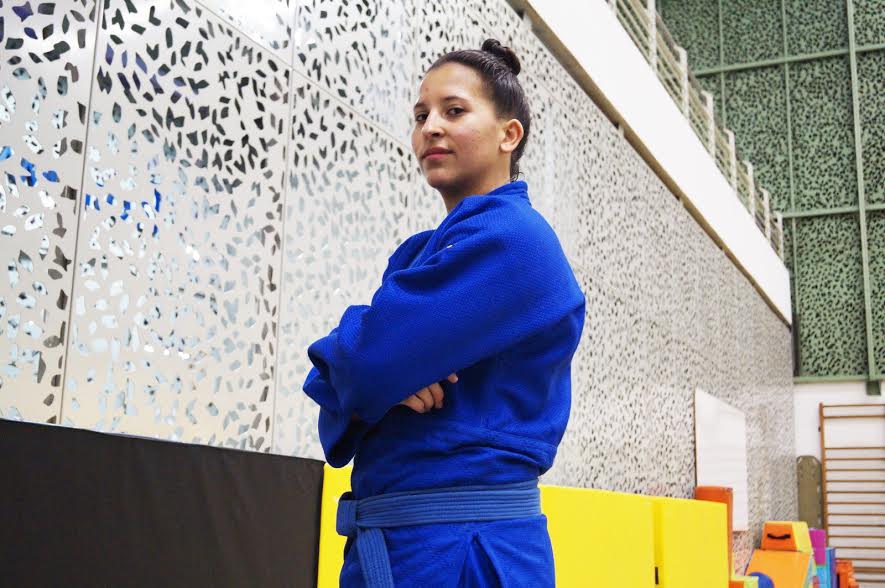Pamela Hernández, judoca colombiana.
