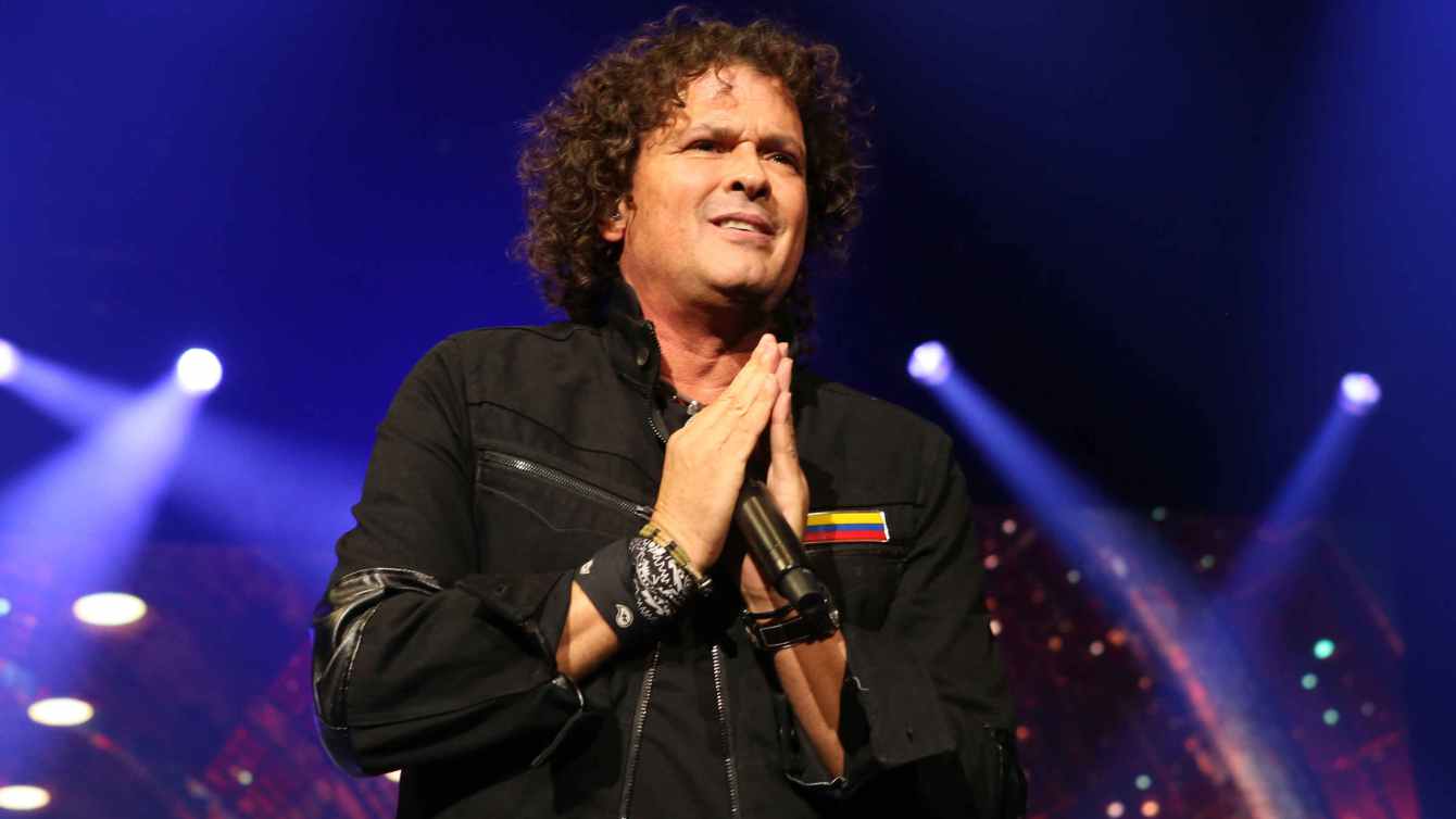 Carlos Vives and Marc Anthony in concert, Philips Arena, Atlanta, Georgia, America - 27 Sep 2015
