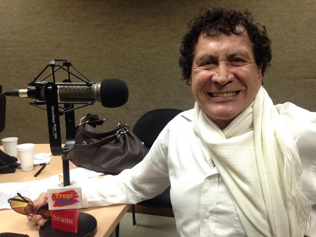Ante los micrófonos de 'Mi banda sonora', de 'A vivir que son dos días', recordada entrevista con Adriana Giraldo. Foto: Caracol Radio.