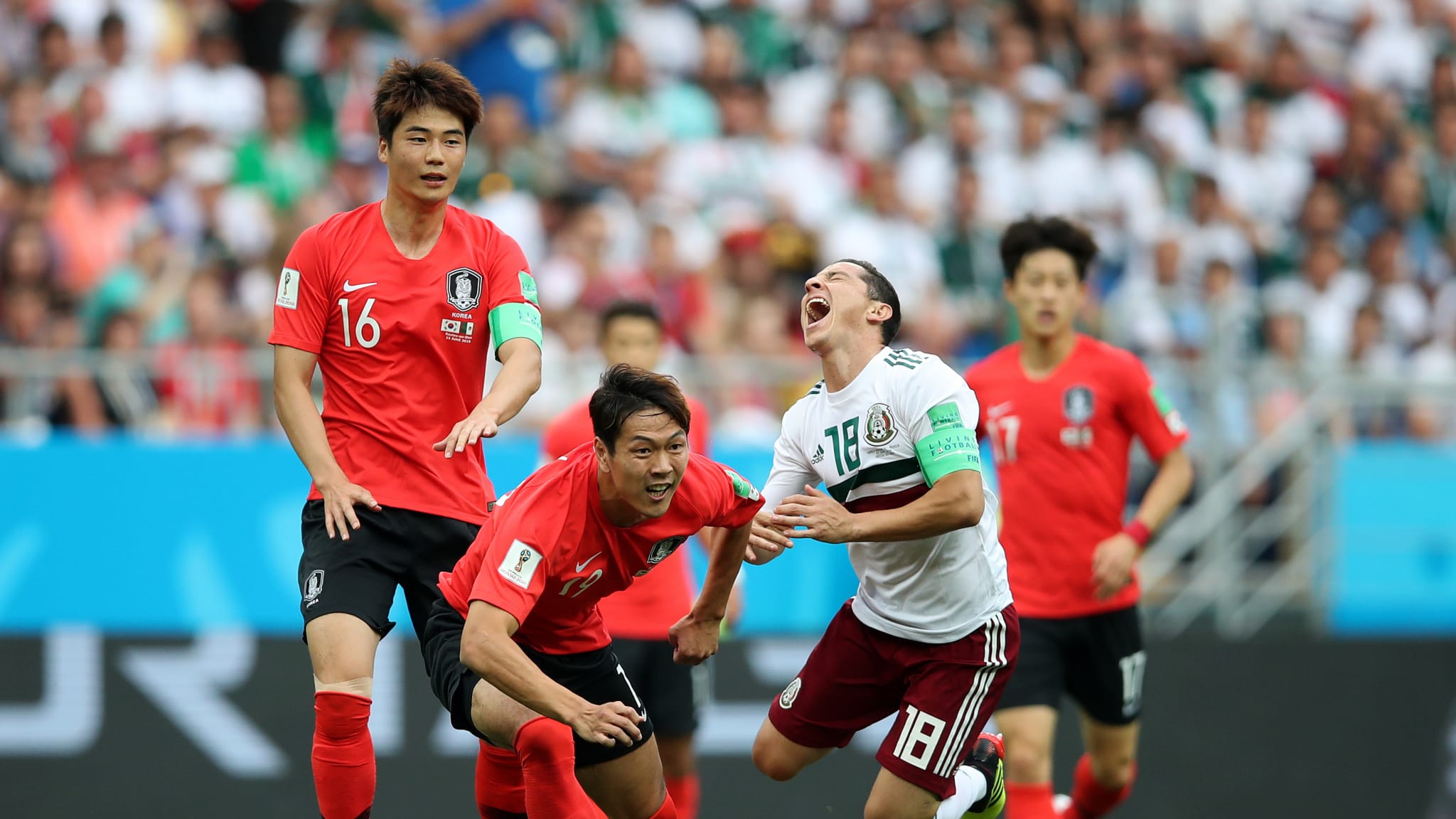 México superó 2-1 a Corea del Sur con buen juego » Reporteros Asociados
