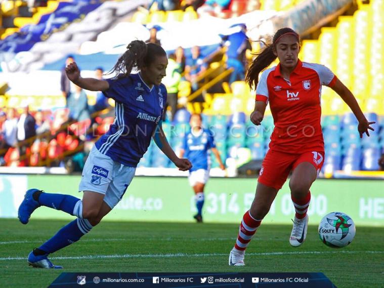 Millonarios y Santa Fe empataron en los cuartos de final de la Liga ...