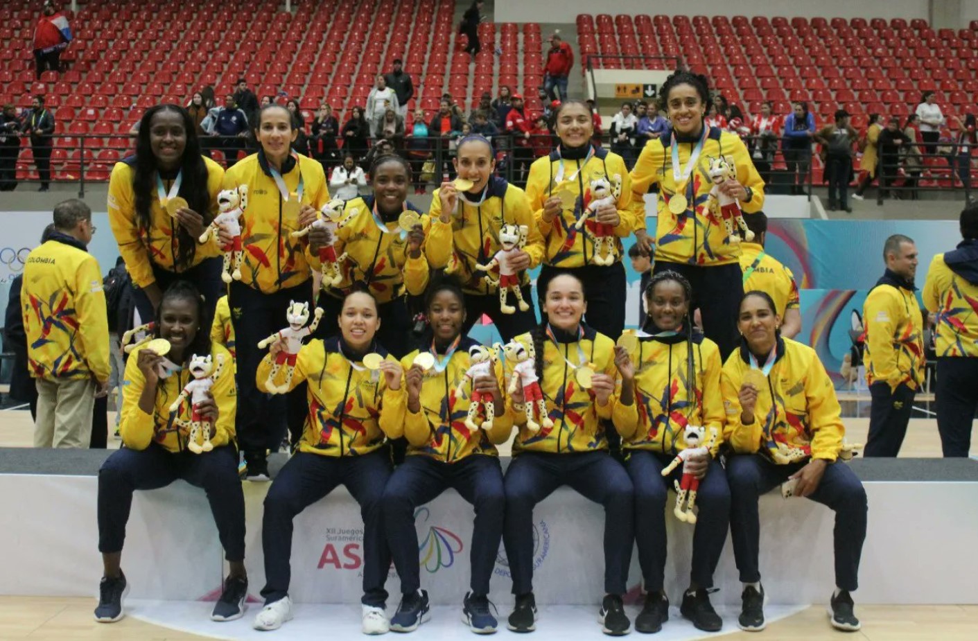 Con 144 medallas, Colombia se mantiene segunda en los Juegos