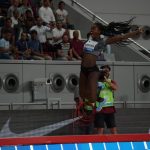 Caterine Ibargüen se impone en el salto largo de la Liga Diamante