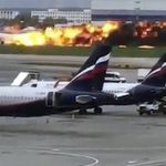 41 personas murieron en fuego de avión en Sheremetyevo