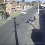 patrulla atropelló a mascota