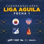 FECHA 1 DE LOS CUADRANGULARES SEMIFINALES – LIGA AGUILA I-2019