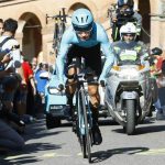 El colombiano Miguel Ángel López, durante la primera etapa del Giro de Italia 2019