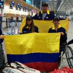 Equipo Colombia que participa en el BNP Paribas World Team Cup de Israel.