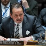 Carlos Ruíz Masseiu, jefe de la Misión de Verificación de la ONU en Colombia