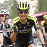 Chaves fue segundo en la etapa 17 del Giro