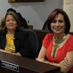 Bancada del Partido Político MIRA integrada por las concejalas Luz Mireya Camelo y Olga Victoria Rubio Cortes