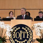 Duque intervino este miércoles ante el plenario de la Organización Internacional del Trabajo (OIT) (1)