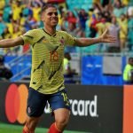 Hasta que al minuto 31’, Radamel Falcao García recuperó un balón en campo contrario, se lo pasó a Santiago Arias quien habilitó a Gustavo Cuéllar para el 1-0 con el que terminó la primera parte.