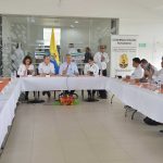 El Presidente Iván Duque encabezó este lunes una reunión con las autoridades del Putumayo, para analizar la respuesta institucional a la situación que atraviesa el departamento como consecuencia de las lluvias.