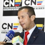 presidente del Consejo Nacional Electoral (CNE), Heriberto Sanabria