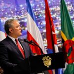 El Presidente Duque pidió a los países de la OEA seguir el ejemplo de Colombia y otorgar a venezolanos un ‘estatus temporal de protección migratoria’.