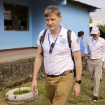 Arribo del Consejo de Seguridad de la ONU y el Jefe de la Misión Colombia al ETCR de Caldono Cauca, Foto: MisiónONU Colombia
