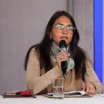 Viceministra de Promoción de la Justicia, Juanita López Patrón